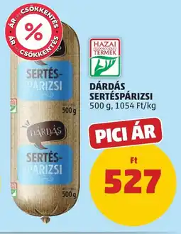 PENNY Dárdás sertéspárizsi ajánlat