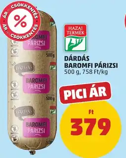 PENNY Dárdás Baromfi párizsi ajánlat