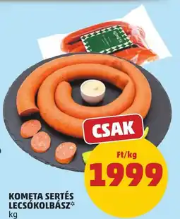 PENNY Kometa sertés lecsókolbász ajánlat