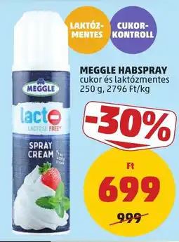PENNY Meggle habspray ajánlat