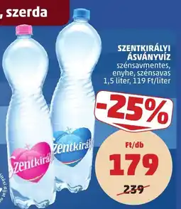 PENNY Szentkirályi ásványvíz ajánlat