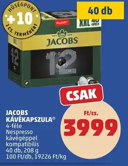 PENNY Jacobs kávékapszula ajánlat