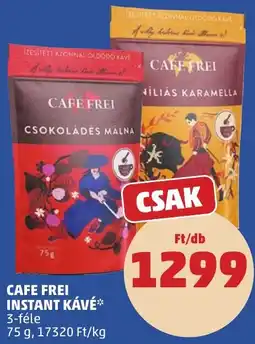 PENNY Cafe Frei Instant kávé ajánlat
