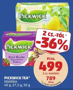 PENNY Pickwick tea ajánlat