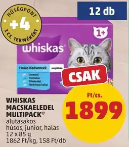PENNY Whiskas macskaeledel multipack ajánlat
