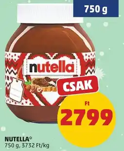 PENNY Nutella ajánlat