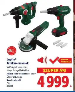 Lidl Lupilu Játékszerszámok ajánlat