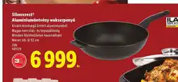 Lidl Silvercrest® Alumíniumöntvény wokserpenyő ajánlat