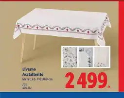 Lidl Livarno Asztalterítő ajánlat
