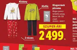 Lidl Kisgyermek pizsama ajánlat