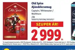 Lidl Old Spice Ajándékcsomag ajánlat