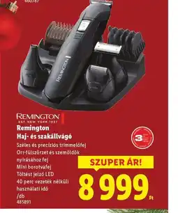Lidl Remington Haj- és szakállvág ajánlat