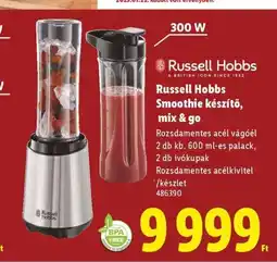 Lidl Russell Hobbs Smoothie készítő, mix & go ajánlat