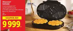 Lidl Silvercrest Gofrisütő ajánlat