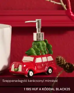 Sinsay Szappanadagoló karácsonyi mintával ajánlat