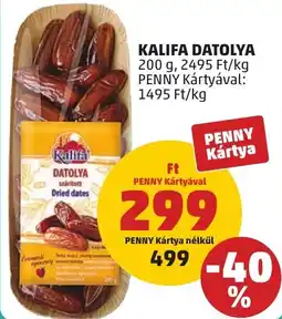 PENNY Kalifa Datolya ajánlat