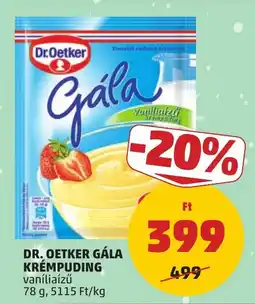 PENNY Dr. Oetker Gála krémpuding ajánlat
