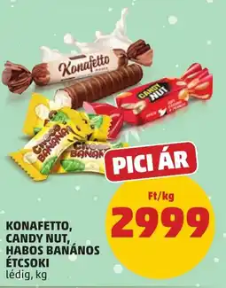 PENNY Konafetto, Candy Nut, Habos banános étcsoki ajánlat