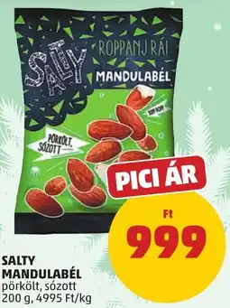 PENNY Salty mandulabél ajánlat