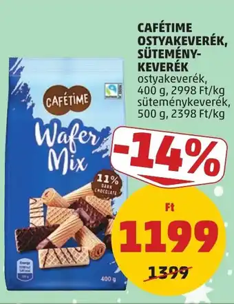 PENNY Cafétime ostyakeverék, sütemény-keverék ajánlat