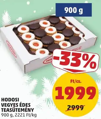 Hodosi vegyes édes teasütemény