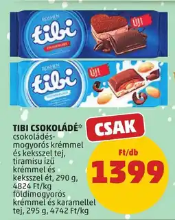 PENNY Tibi csokoládé ajánlat