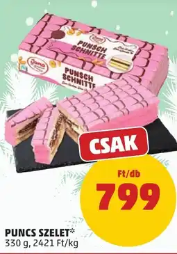 PENNY Puncs szelet ajánlat