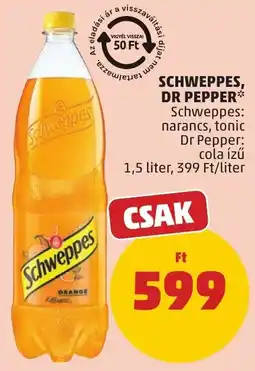 PENNY Schweppes, dr Pepper ajánlat