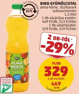 PENNY Bino gyümölcsital ajánlat