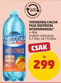 PENNY Theodora Calcia Plus üdítőital vitaminokkal ajánlat