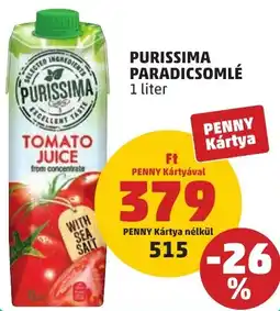 PENNY Purissima paradicsomlé ajánlat