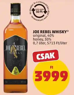 PENNY Joe Rebel whisky ajánlat