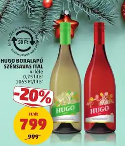 PENNY Hugo Boralapú szénsavas ital ajánlat