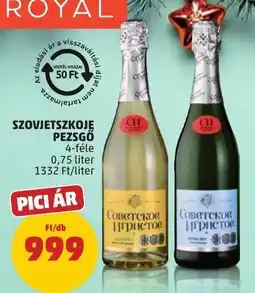 PENNY Szovjetszkoje pezsgő ajánlat