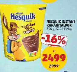 PENNY Nesquik Instant kakaóitalpor ajánlat