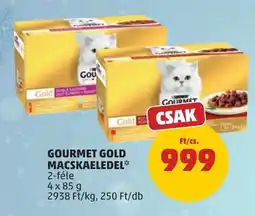 PENNY Gourmet Gold macskaeledel ajánlat