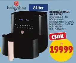 PENNY BerlingerHaus Air Fryer ajánlat