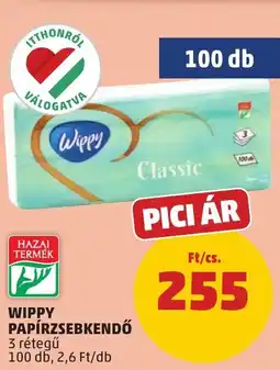 PENNY Wippy papírzsebkendő ajánlat