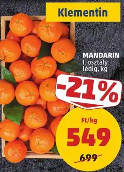 PENNY Mandarin ajánlat
