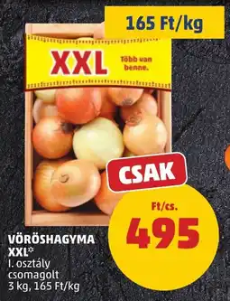 PENNY Vöröshagyma XXL ajánlat