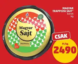 PENNY Magyar trappista sajt ajánlat