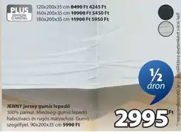 JYSK JENNY jersey gumis lepedő ajánlat