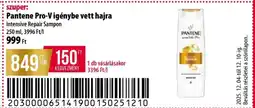 Coop Pantene Pro-V igénybe vett hajra ajánlat