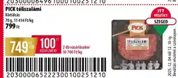 Coop PICK Téliszalámi ajánlat