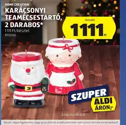 ALDI KARÁCSONYI TEAMÉCSESTART ajánlat