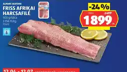 ALDI FRISS AFRIKAI HARCSAFILÉ ajánlat