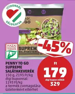 PENNY Penny to Go Supreme salátakeverék ajánlat
