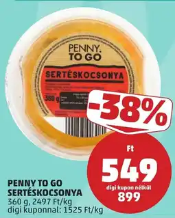 PENNY Penny to Go Sertéskocsonya ajánlat