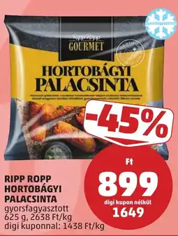 PENNY Ripp Ropp Hortobágyi palacsinta ajánlat