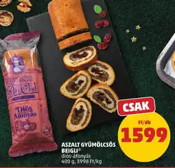 PENNY Aszalt gyümölcsös beigli ajánlat